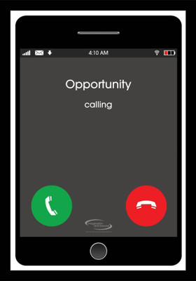 

PW Opportunity Calling Wall Poster 13*19 inches Matte Finish Paper Print(19 inch X 13 inch, Rolled)