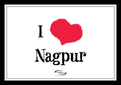 

PW I Love Nagpur Wall Poster 13*19 inches Matte Finish Paper Print(19 inch X 13 inch, Rolled)