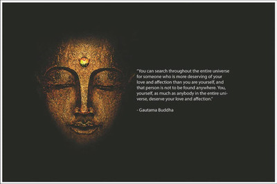 

Gautama Buddha quote Poster POSTER PRINT ON 13X19 INCHES Paper Print(19 inch X 13 inch, Rolled)