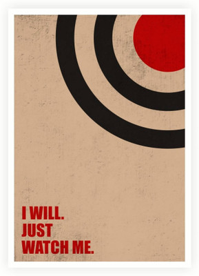 

PW I Will Just Watch Me Business Quotes Wall Poster 13*19 inches Matte Finish Paper Print(19 inch X 13 inch, Rolled)