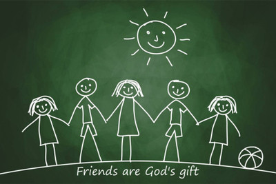 

PW Friendship Wall Poster 13*19 inches Matte Finish Paper Print(19 inch X 13 inch, Rolled)