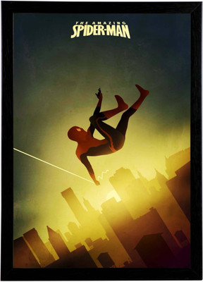 

PW spiderman-creativeWall Poster 13*19 inches Matte Finish Paper Print(19 inch X 13 inch, Rolled)