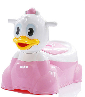 

Baybee DuckTales 3 in 1 Travel Potty Drawer with Music and Wheels for Potty Training Potty Seat(Pink)