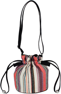 

Tash Creations Sling Bag Potli(Multicolor)