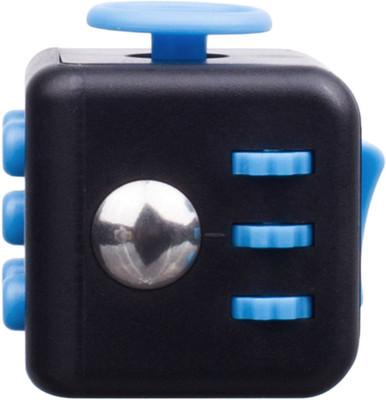 

bhiunakos online solution llp (ANTI STRESS FIDGET CUBE BLUE AND BLACK)(1 Pieces)