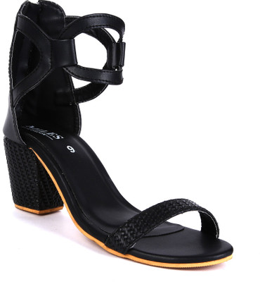 

Miles London Women Black Heels