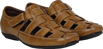 

Kraasa Men Tan Sandals
