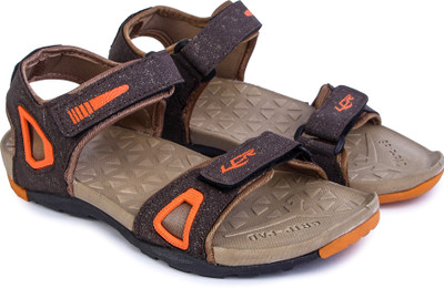 

Lancer Men Brn-Org Sports Sandals