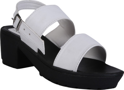 

Miles London Women White Heels