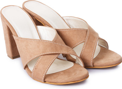 

Nihao! Women Beige Heels