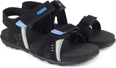 

Puma Men Puma Black-Quarry-Blue Yonder Sports Sandals