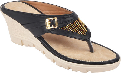 

With The Fashion Women BLACK Wedges