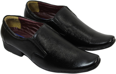 

Footsteps Men formal shoes Slip On For Men(Black
