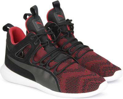 64 OFF on PUMA Ferrari SF Evo Cat mid Sneakers For Men Red Black
