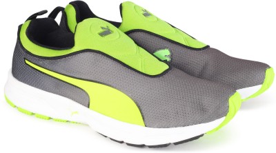 

Puma EF Cushion Slipon Fade DP Sneakers For Men(Grey, Green, Asphalt-safety yellow-quiet sh