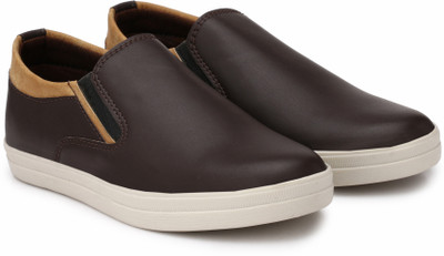

Andrew Scott Canvas Upper Casuals For Men(Brown, Coffee