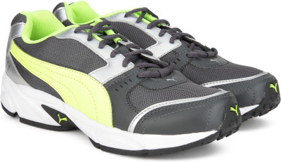 

Puma Argus DP Running Shoes For Men(Multicolor, Asphalt-safety yellow-puma silver