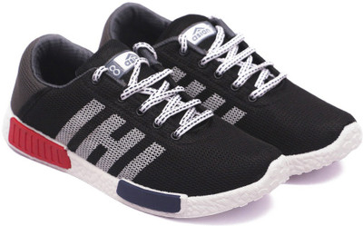 

Asian Running Shoes For Men(Black, White
