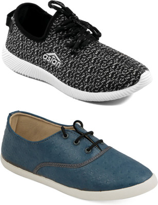 

Asian Women's casual shoes combo pack of 2 Casuals For Women(Multicolor