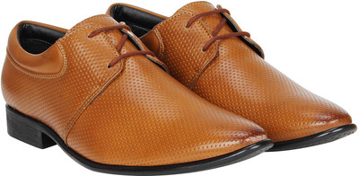 

Kraasa Designer Lace Up For Men(Tan