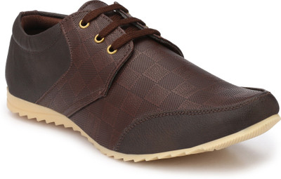

Knoos Superb Corporate Casuals For Men(Brown