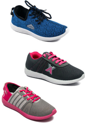 

Asian Women's casual shoes combo pack of 3 Casuals For Women(Multicolor