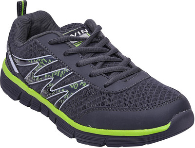 

TWIN Running Shoes For Men(Black, Green