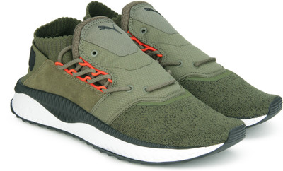 

Puma TSUGI Shinsei Nocturnal Sneakers For Men(Olive, Olive night-puma black-puma wh