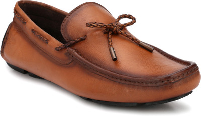 

El Paso Genuine Leather Lace Brown Genuine Leather Casual Loafer Shoes Loafers For Men(Brown