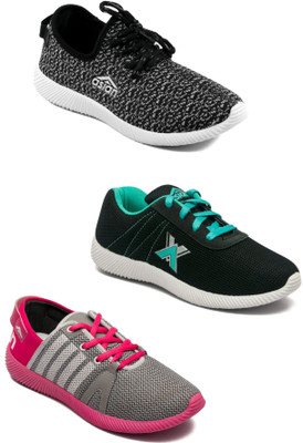 

Asian Women's casual shoes combo pack of 3 Casuals For Women(Multicolor