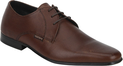 

Red Tape Men Leather Derby For Men(Tan