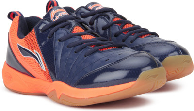 

Li-Ning RAID II Badminton Shoes For Men(Navy, Orange