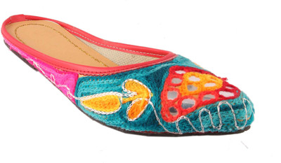 

Shopping Station Jutis For Women(Multicolor, Blue