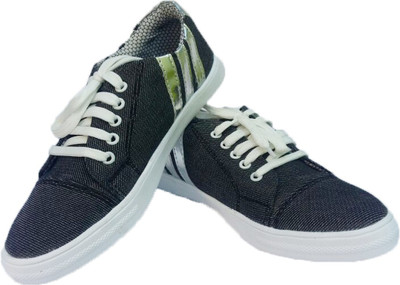 

NEXA Royal Collections Women Sneakers Denim Casual Shoe Sneakers For Women(Grey, Black