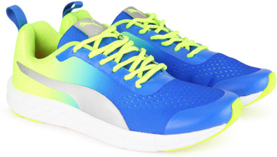 

Puma Radiance IDP Running Shoes For Men(Yellow, Blue, Royal blue-puma silver-safety yellow