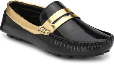 

Knoos PATENT Loafers For Men(Black