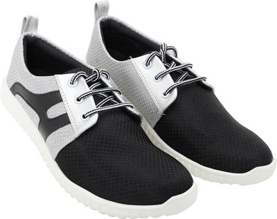 

Kzaara Casuals For Men(Black, Silver