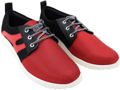 

Kzaara Canvas Shoes For Men(Maroon, Black