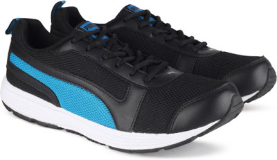 

Puma Alex IDP Running Shoes For Men(Black, Puma black-blue danube