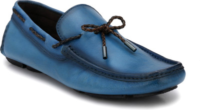 

El Paso Genuine Leather Lace Blue Genuine Leather Casual Loafer Shoes Loafers For Men(Multicolor