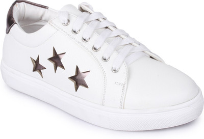 

Bruno Manetti BM-2969 Sneakers For Women(White, Grey