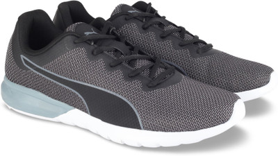 

Puma Vigor Running Shoes For Men(Black, White, Puma black-quiet shade-puma white