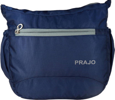 

Prajo Men & Women Casual Blue Polyester Sling Bag