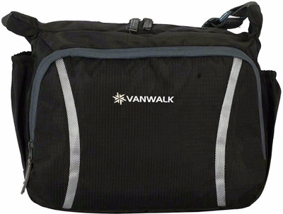 

VANWALK Boys & Girls Sports Black Nylon Sling Bag