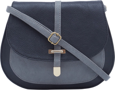 

ESBEDA Women Casual Black, Grey PU Sling Bag