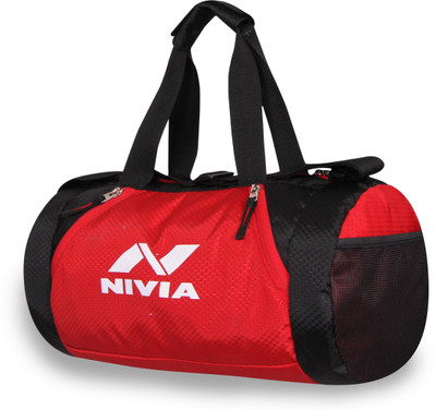 

Nivia Beast Gym Bag Gym(Red, Kit Bag, Black;red