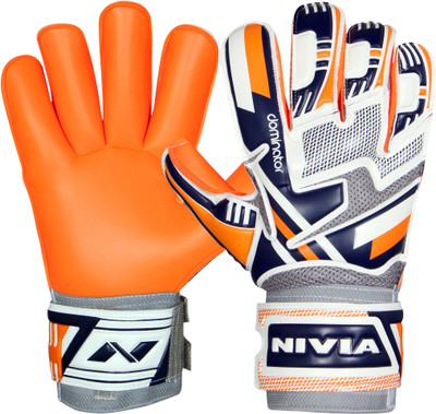 

Nivia Dominator Goalkeeping Gloves (M, Multicolor)