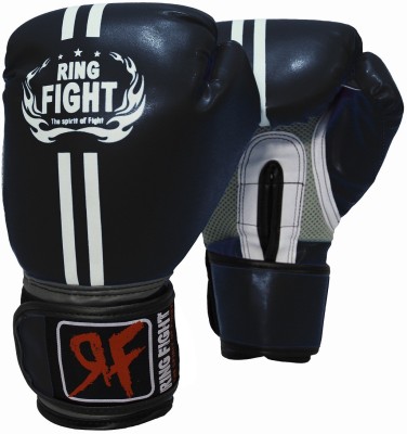 Ring Fight Pro Boxing Gloves(Black)
