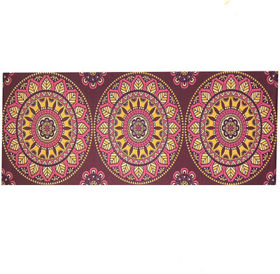 

Kids Mandi Premium Quality Printed Design Non Slip Durable 6 mm Thick Yoga Mat Multicolor 6 mm Yoga Mat
