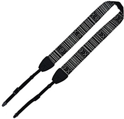 

Gadget Hero's Retro Black & White Color Pattern Strap(Multicolor)